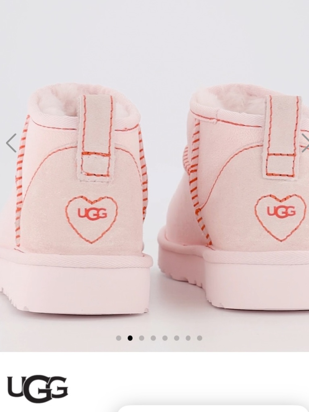 🔥 UGG. Mother’s Day Pink Short Suede Ankle Booties - Picture 8 of 14